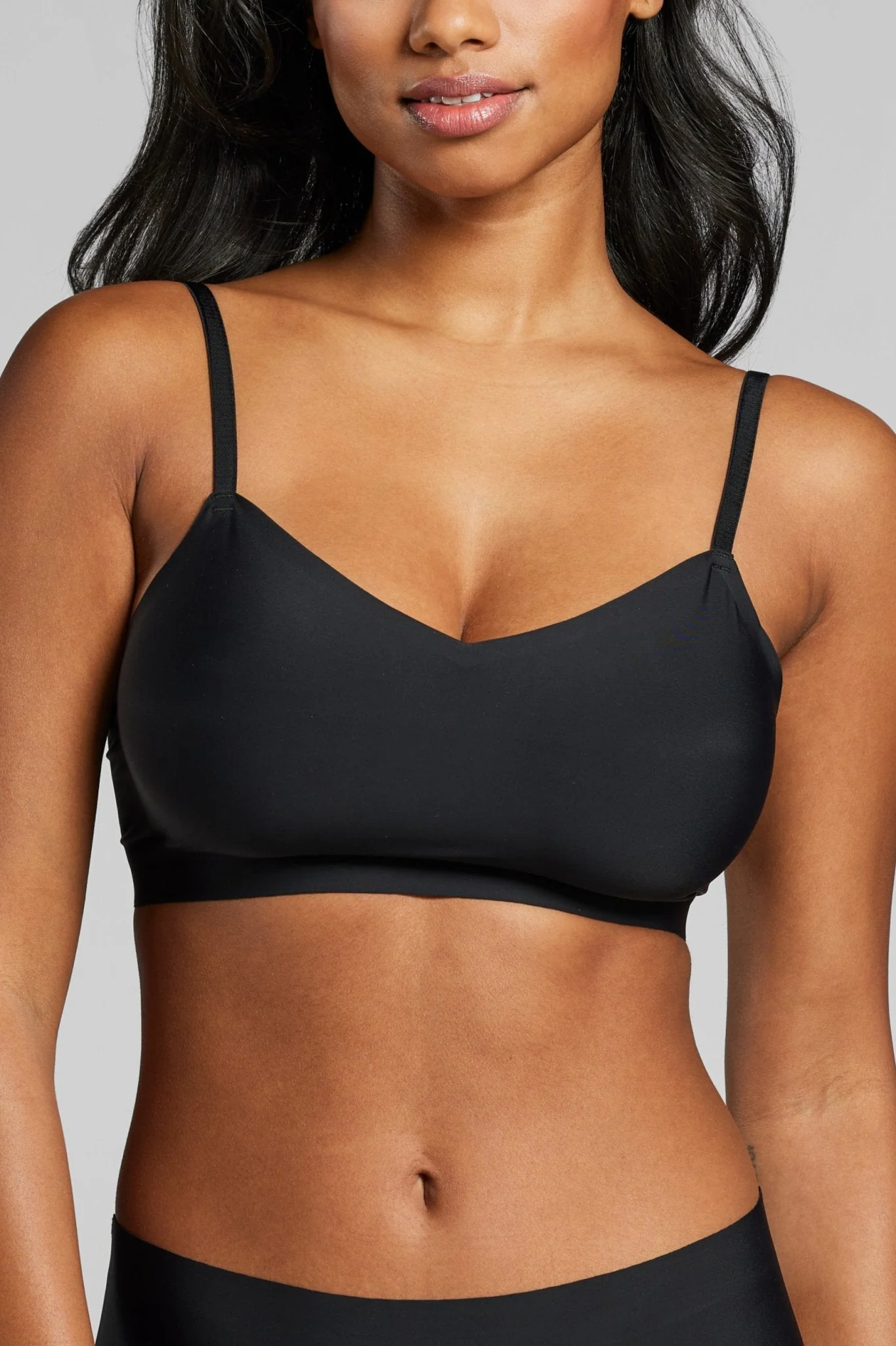 Invisible V-Neck Non-Padded Bra - Image 16