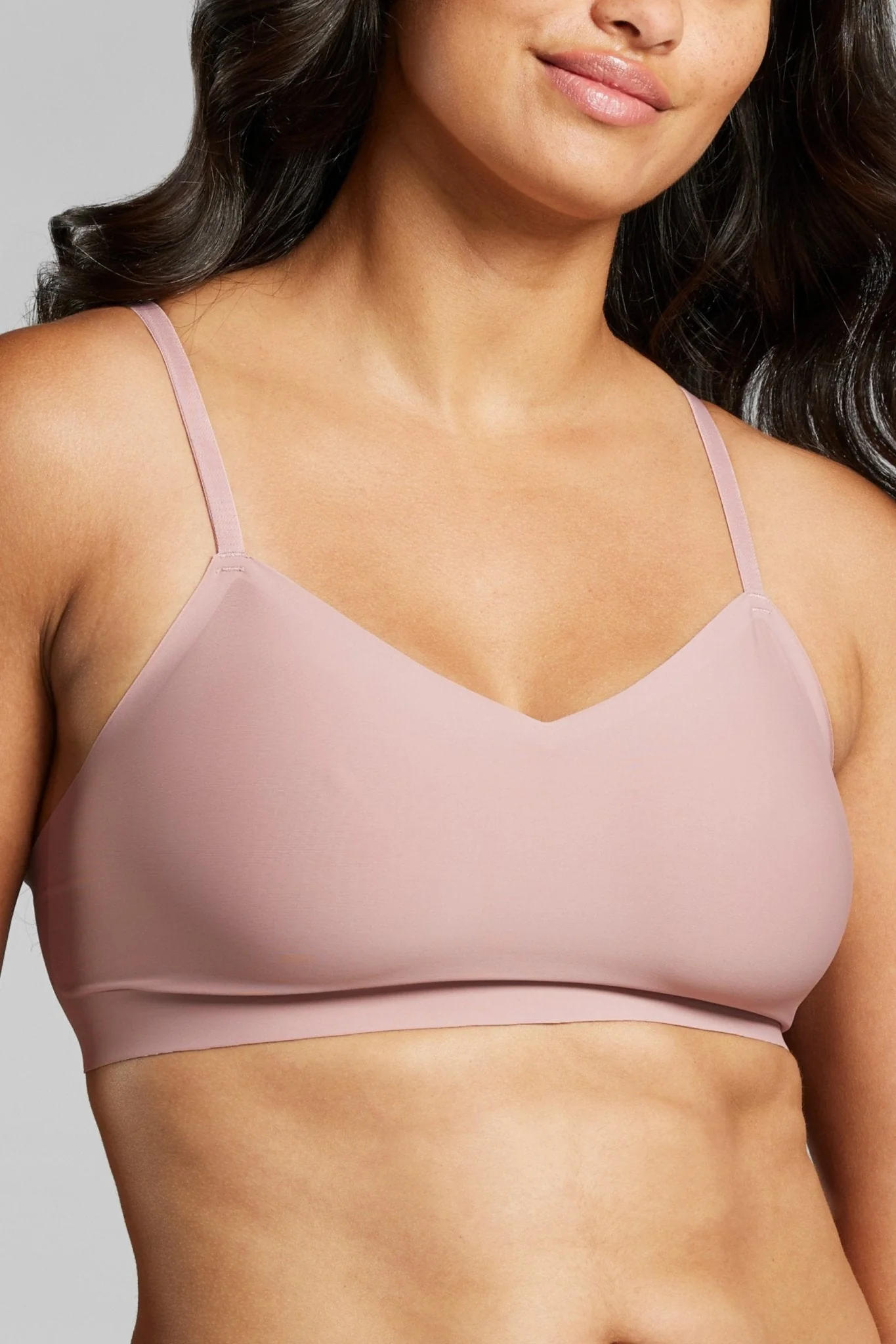 Invisible V-Neck Non-Padded Bra - Image 9