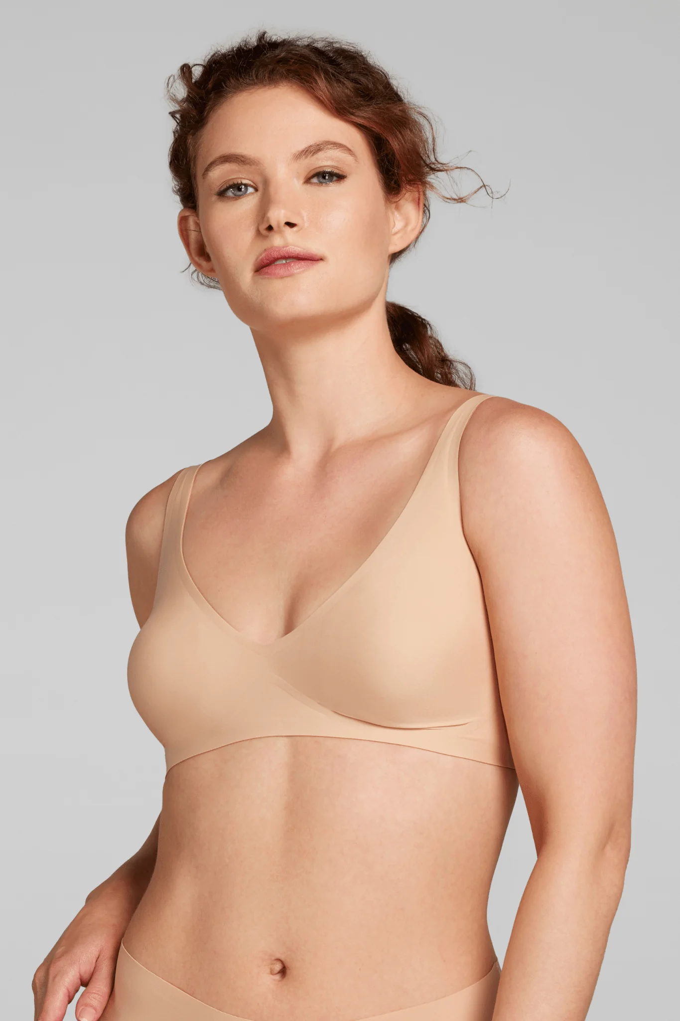 No-Show Plunge Non-Padded Bra - Image 13