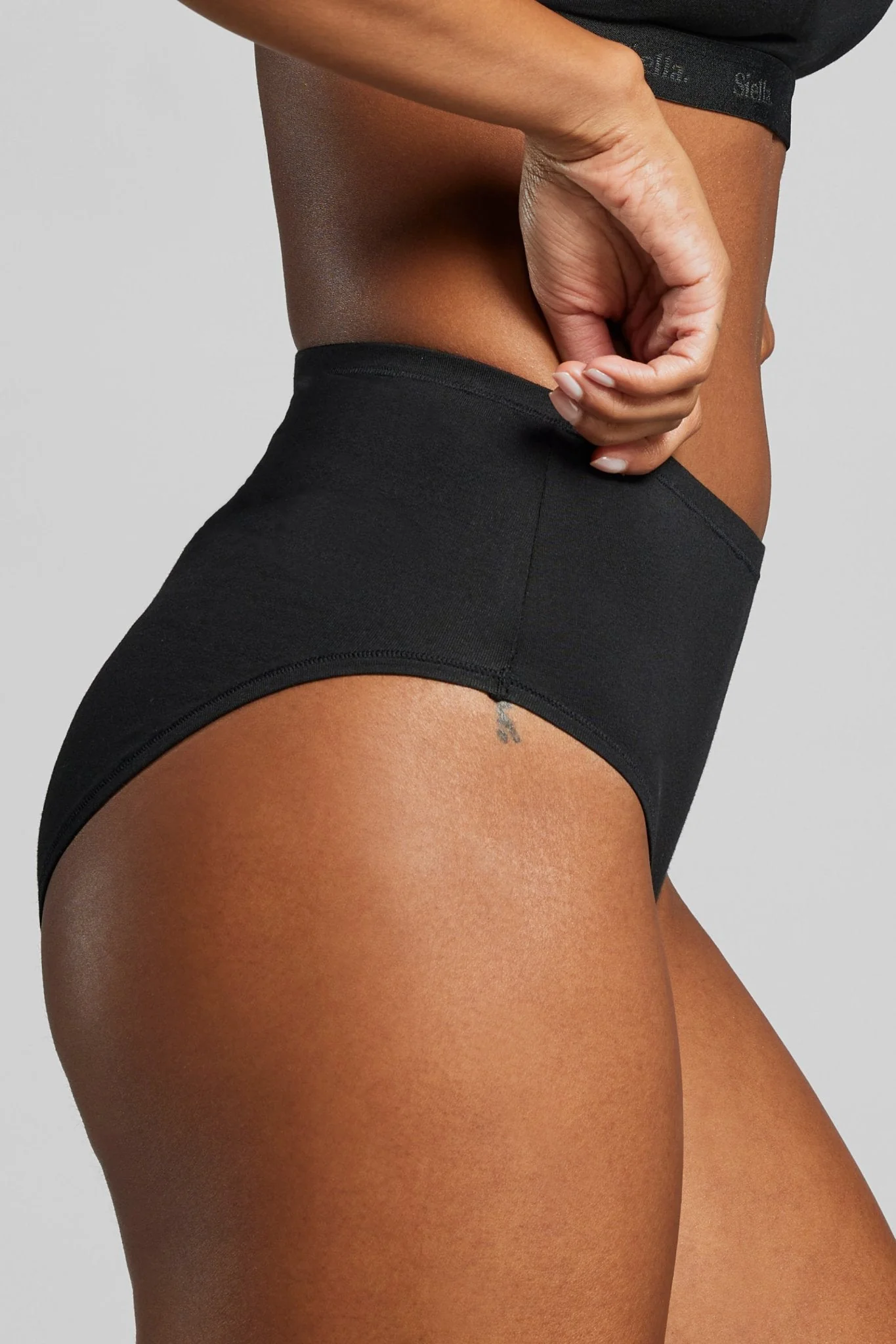Organic Cotton High Waist Brief - Image 11