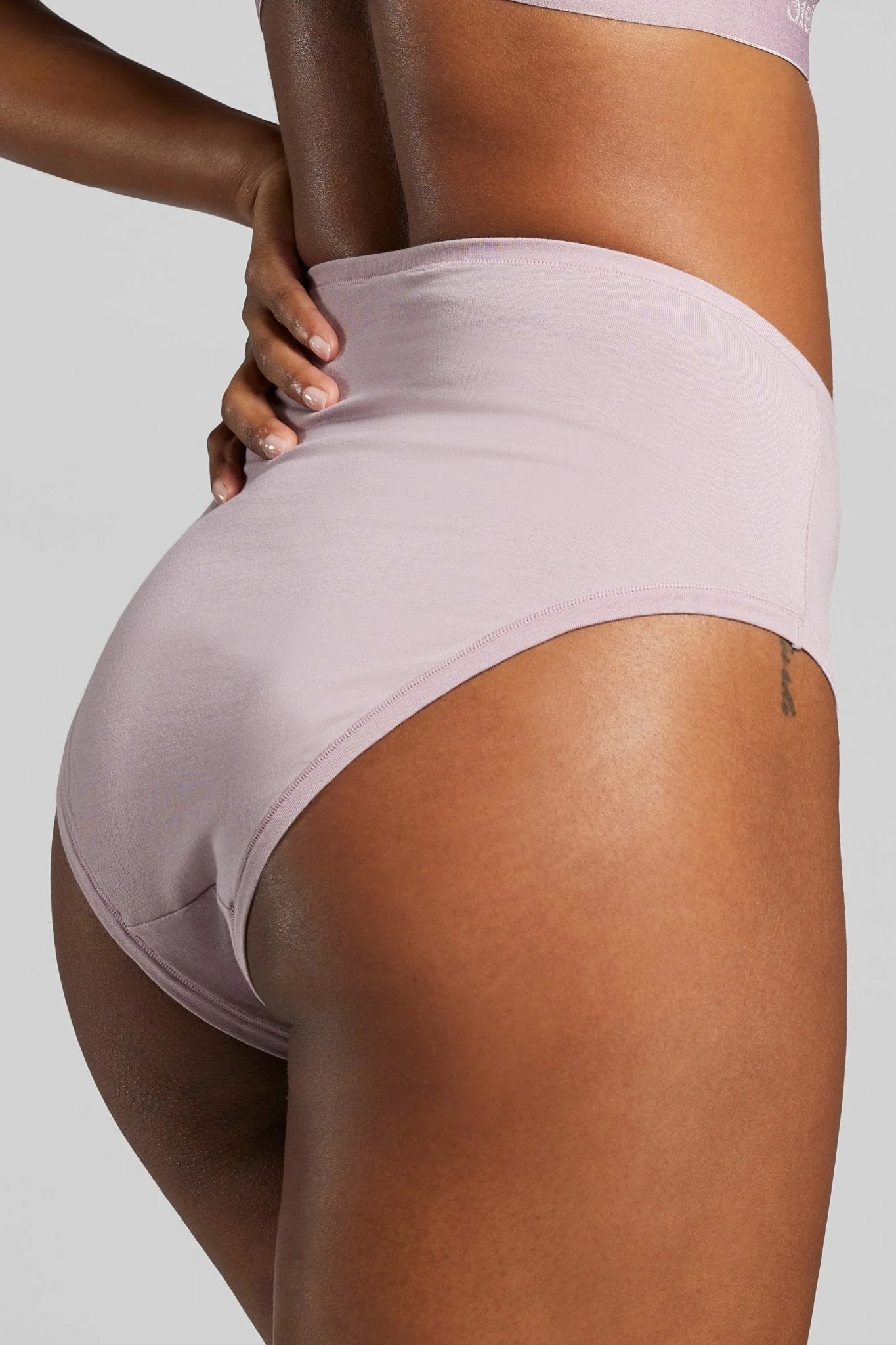 Organic Cotton High Waist Brief - Image 15