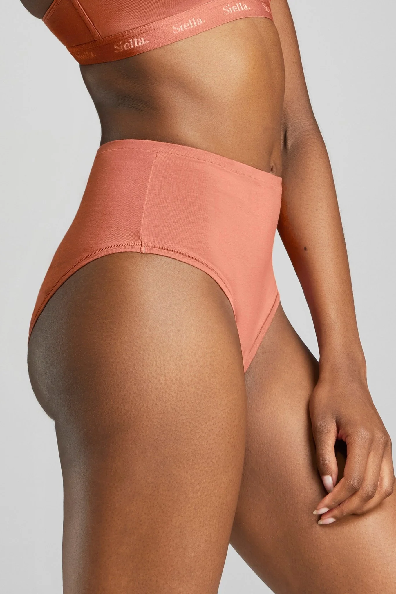 Organic Cotton High Waist Brief - Image 24