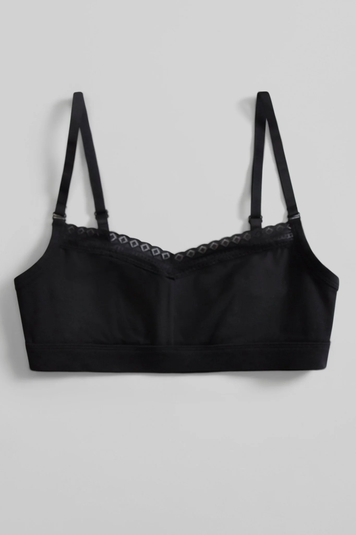 Organic Cotton Lace Balconette Bra - Image 17