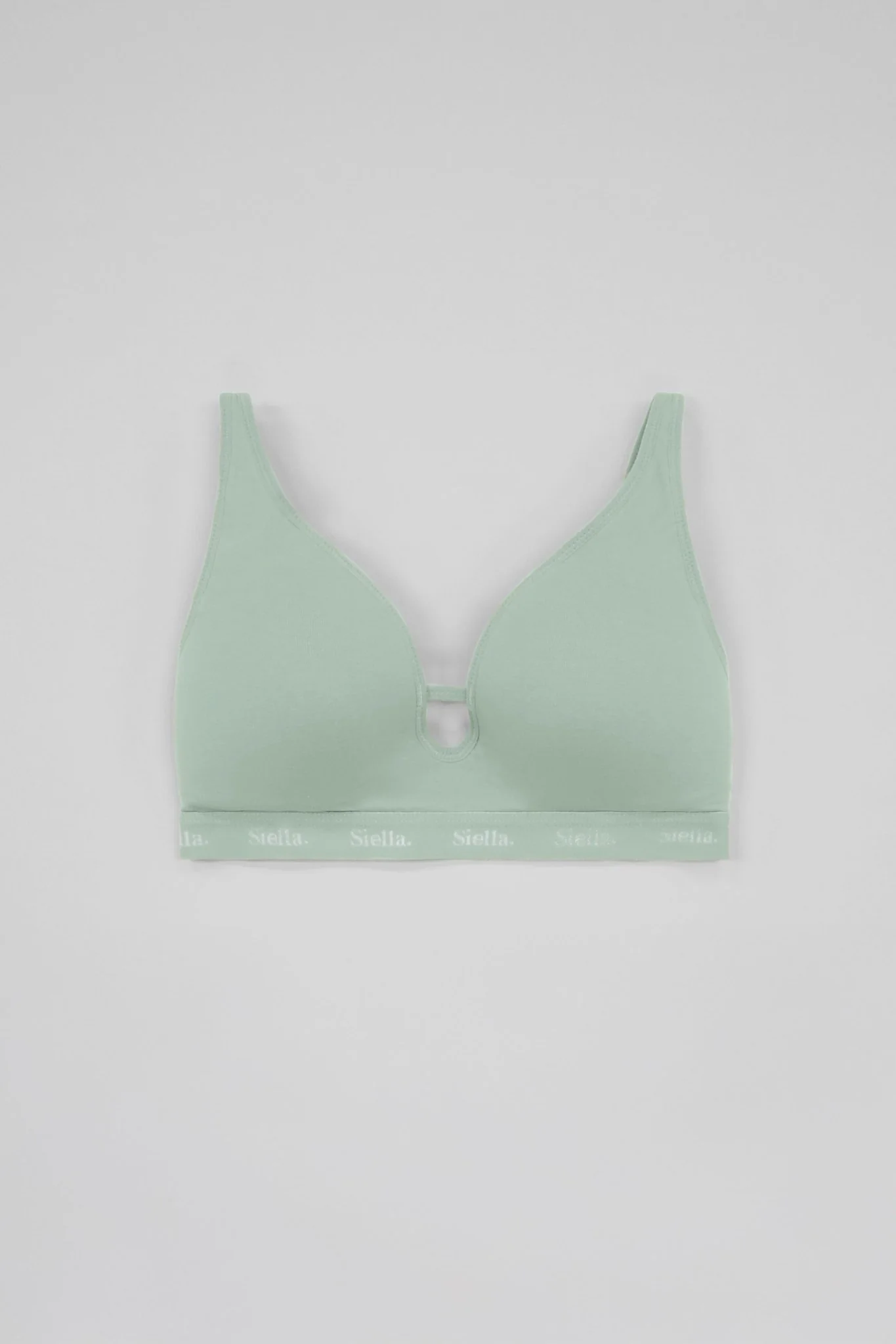 Organic Cotton Plunge Lined Foam Bra - Image 13