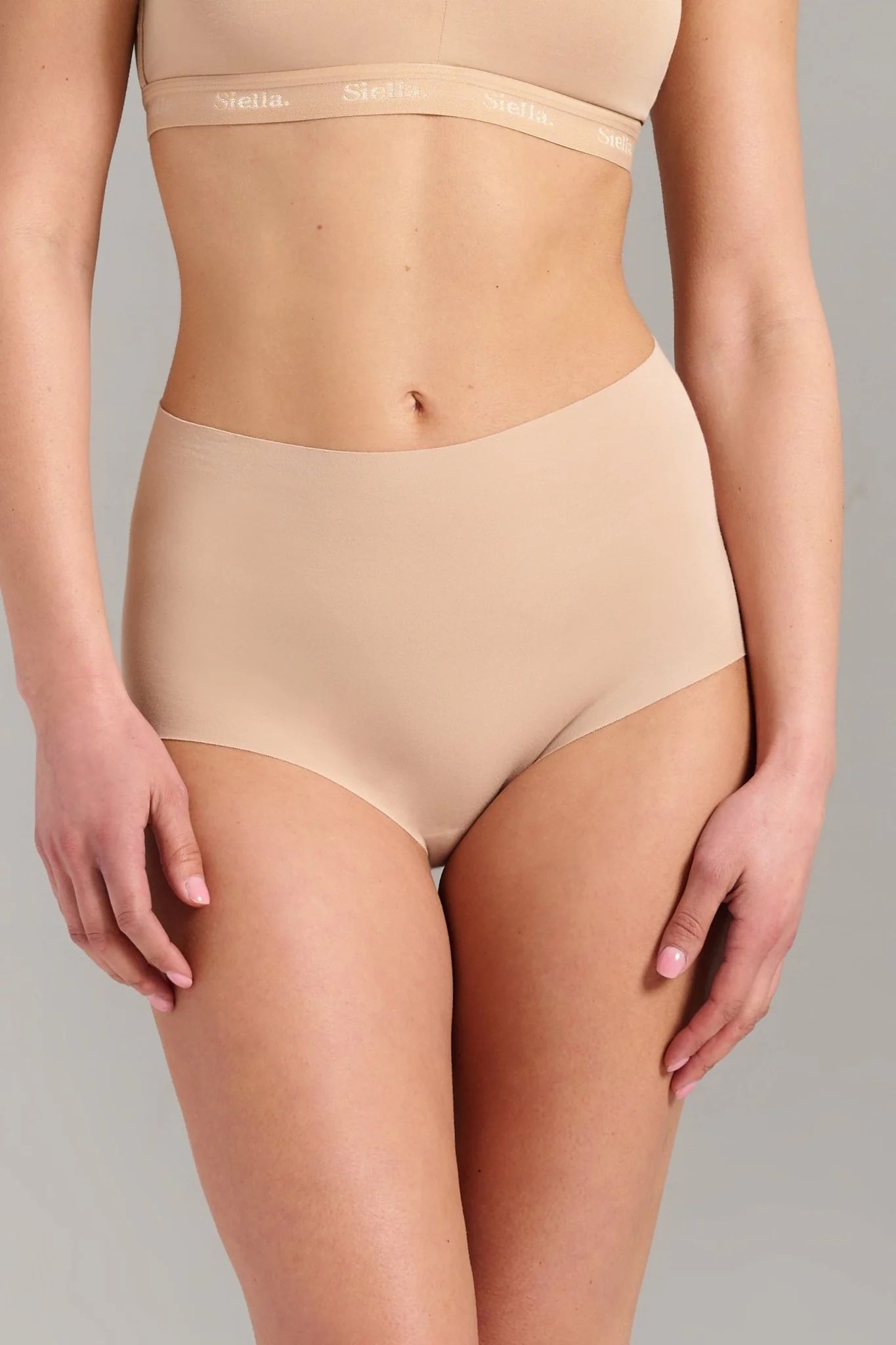 Organic Cotton No-Show High Waist Brief - Image 11