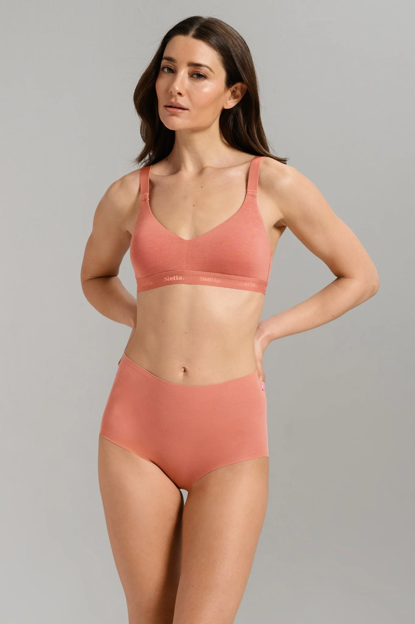 Organic Cotton No-Show High Waist Brief - Image 9