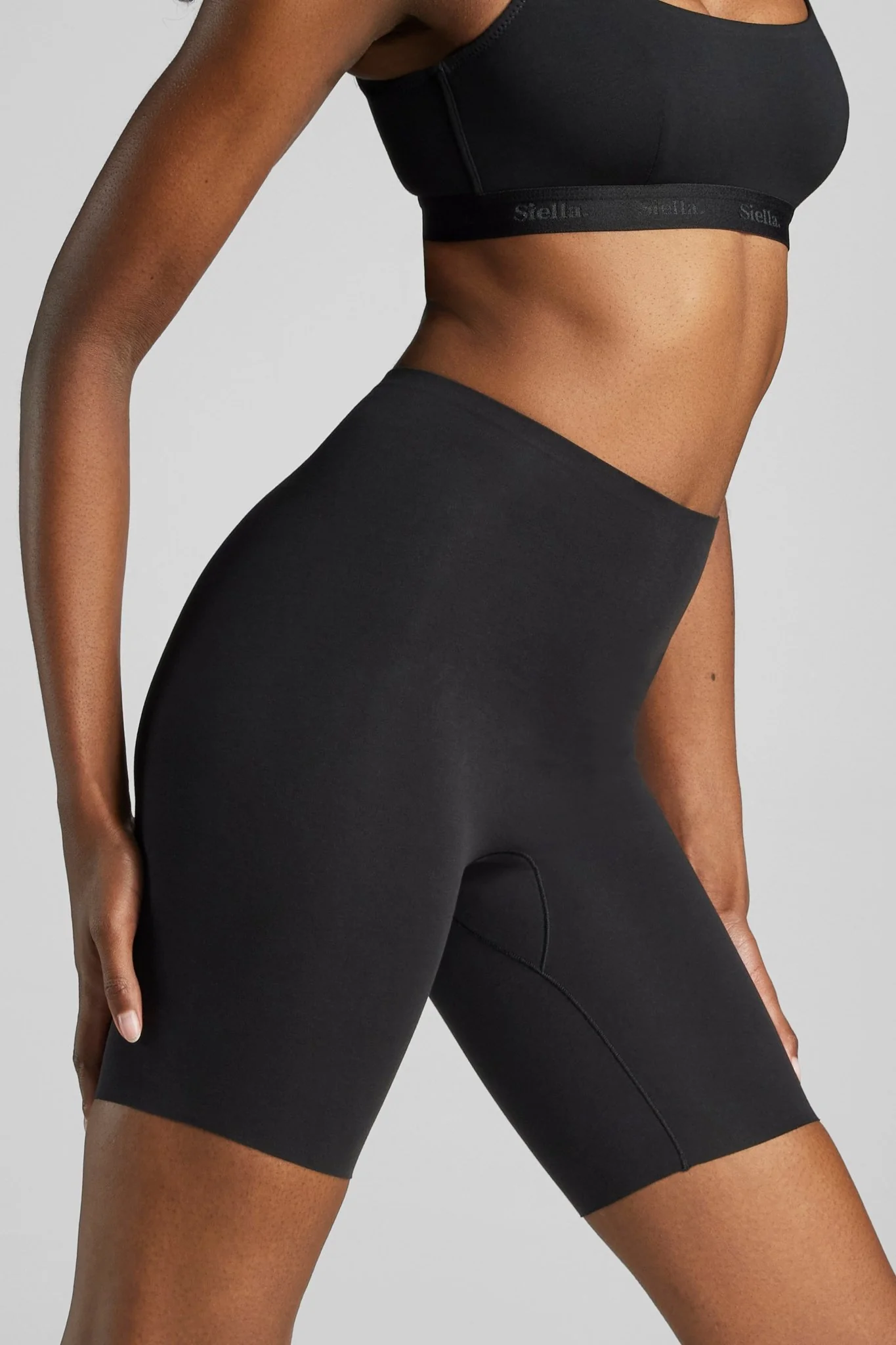 Organic Cotton No-Show Mid-Thigh Short - Image 5