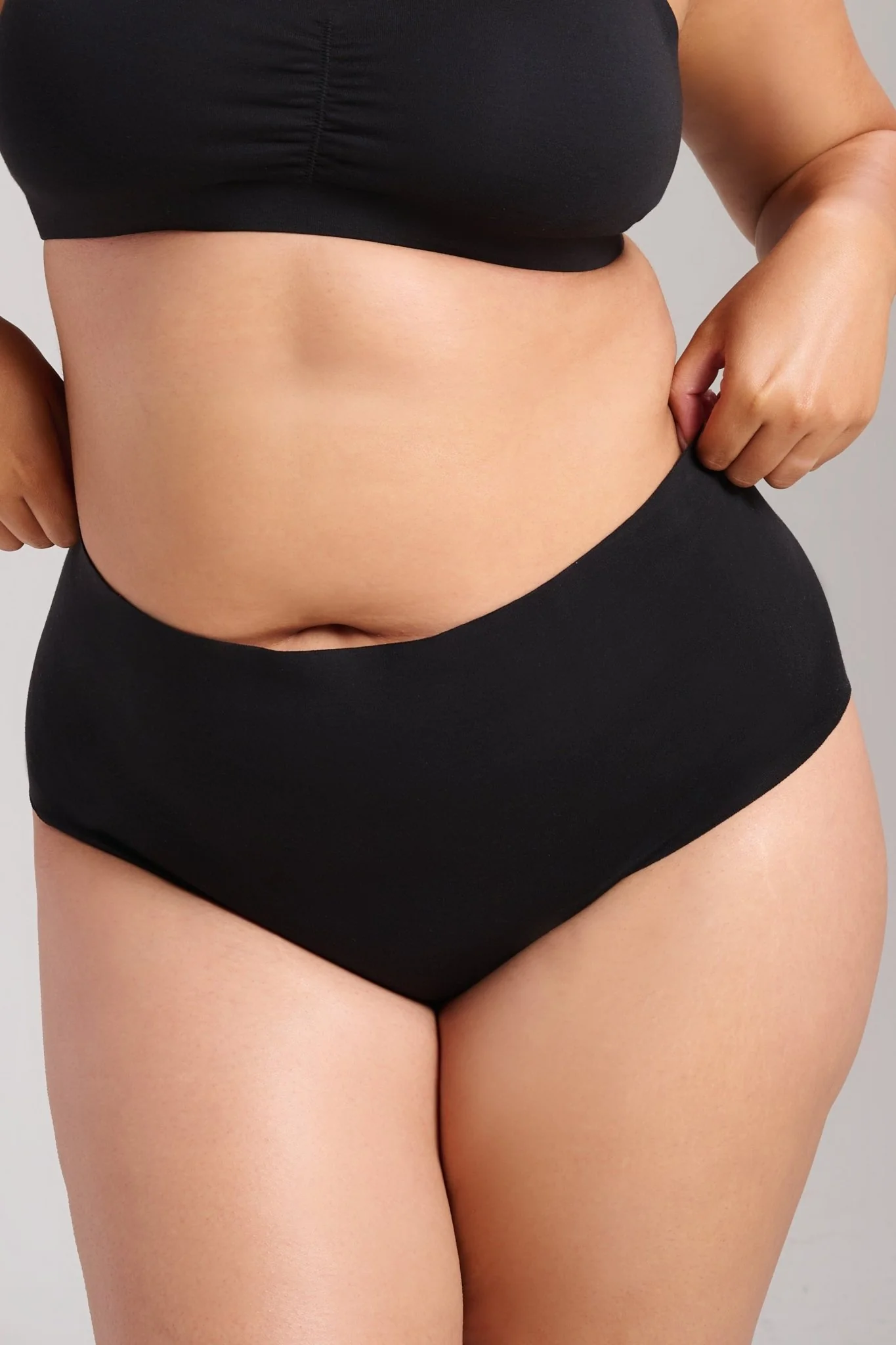 Organic Cotton No-Show Shaping Brief - Image 15