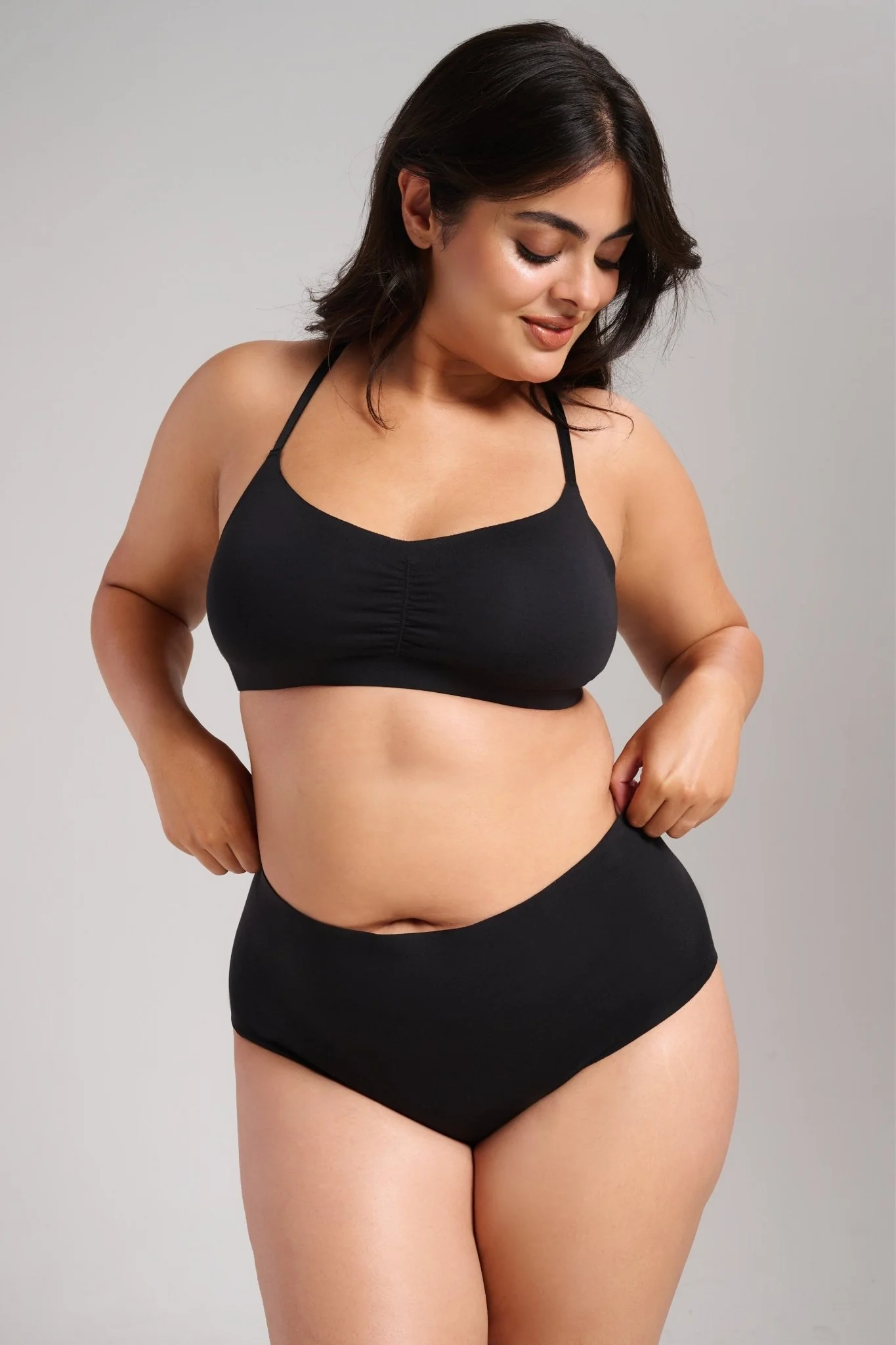 Organic Cotton No-Show Shaping Brief - Image 19