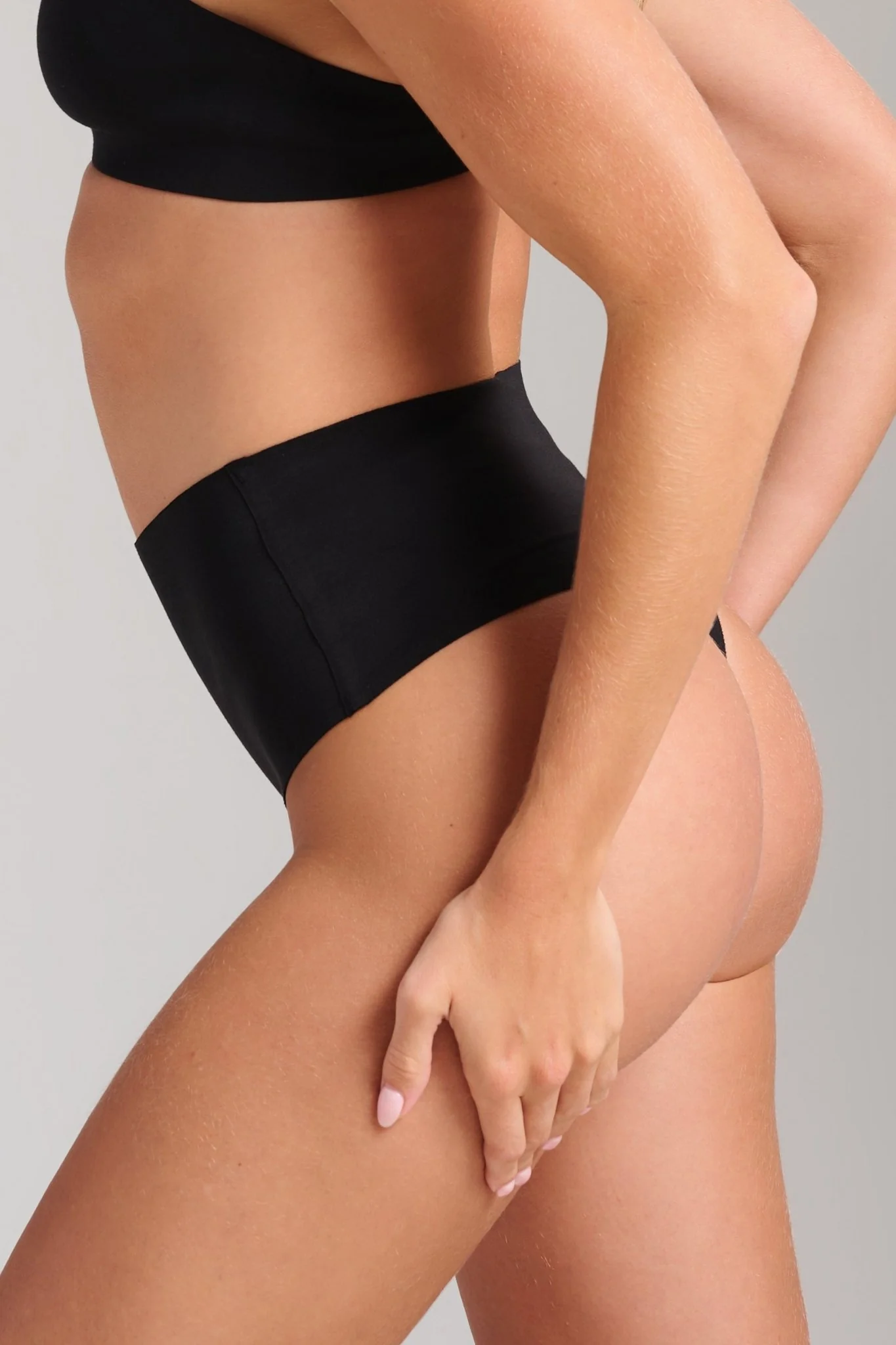 Organic Cotton No-Show Shaping Thong - Image 16