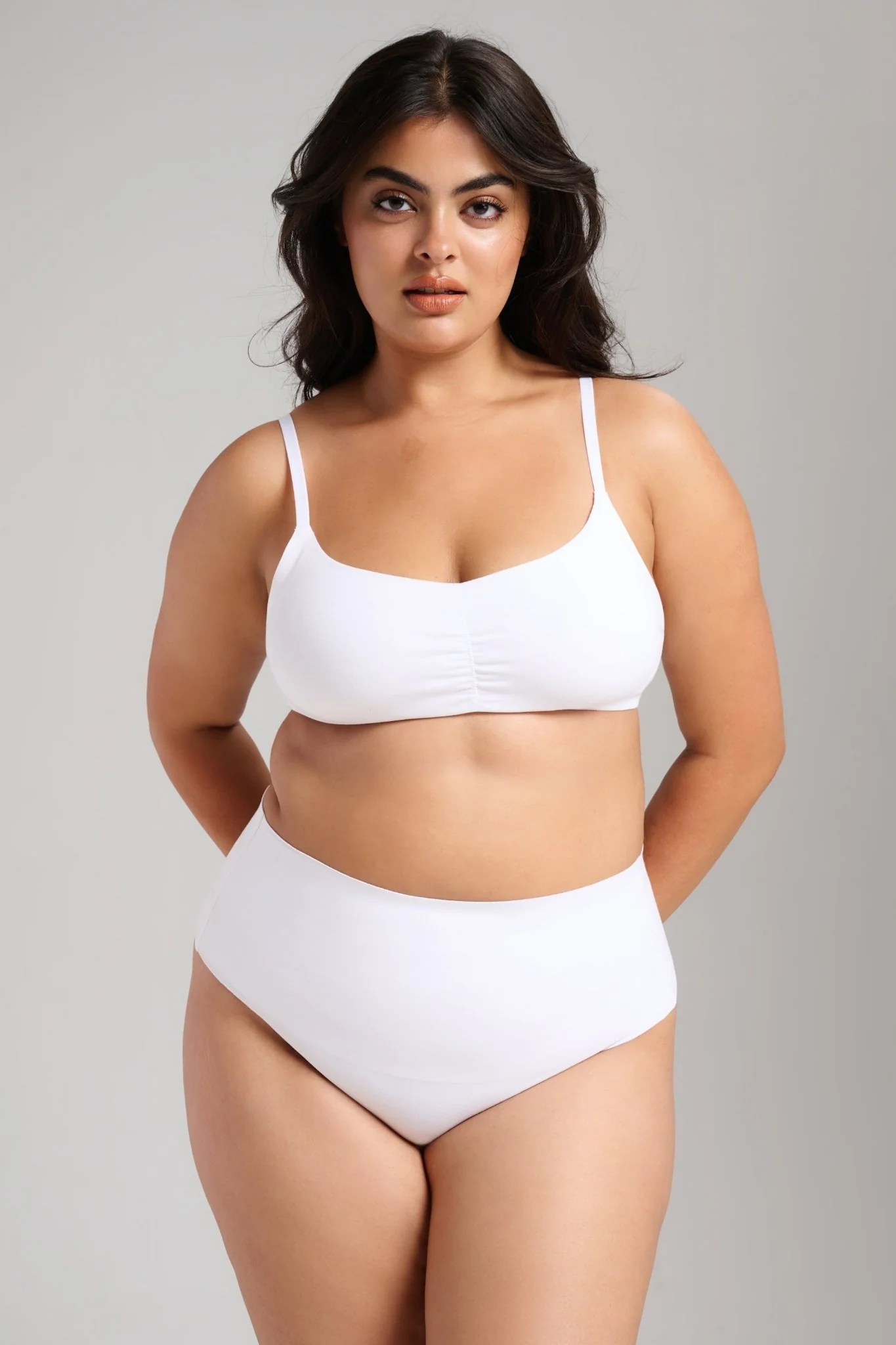 Organic Cotton No-Show Shaping Thong - Image 4