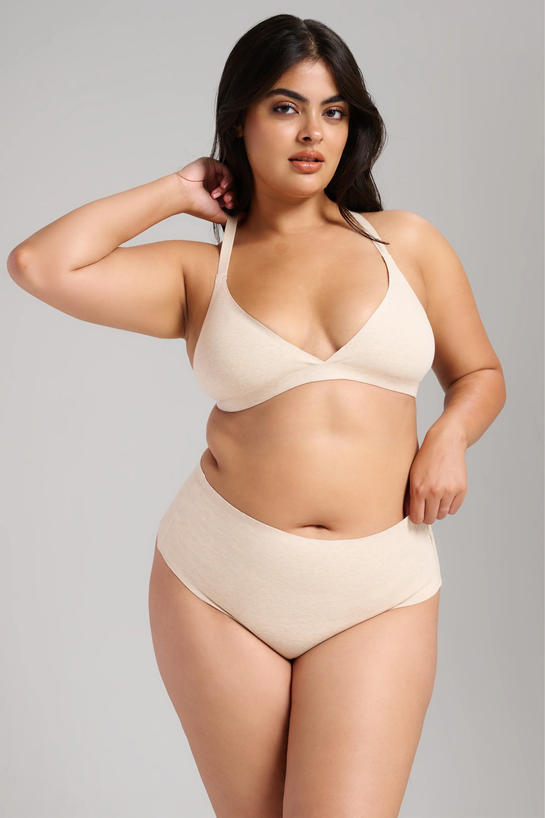 Organic Cotton No-Show Shaping Thong - Image 9