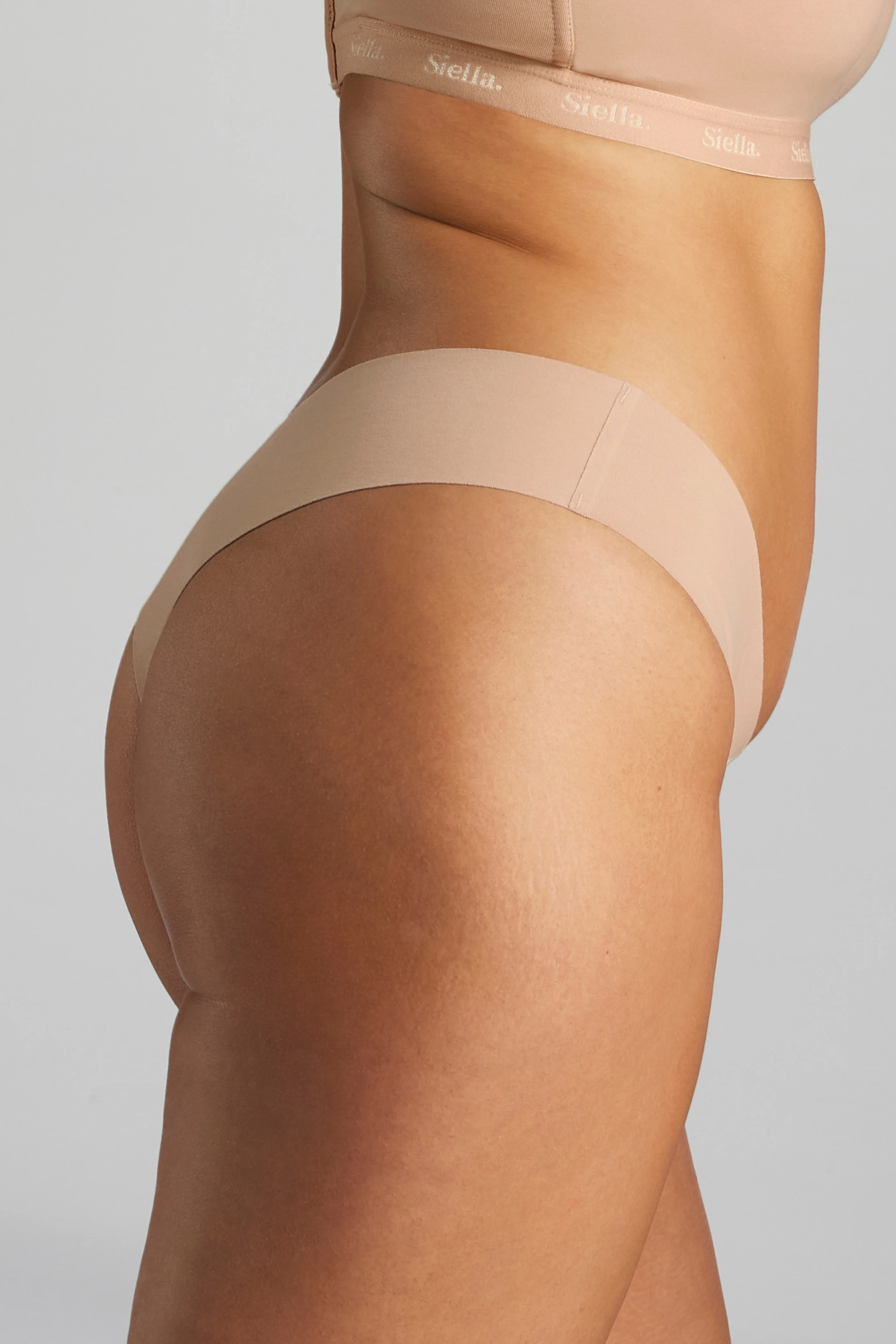 Organic Cotton No-Show Thong - Image 6