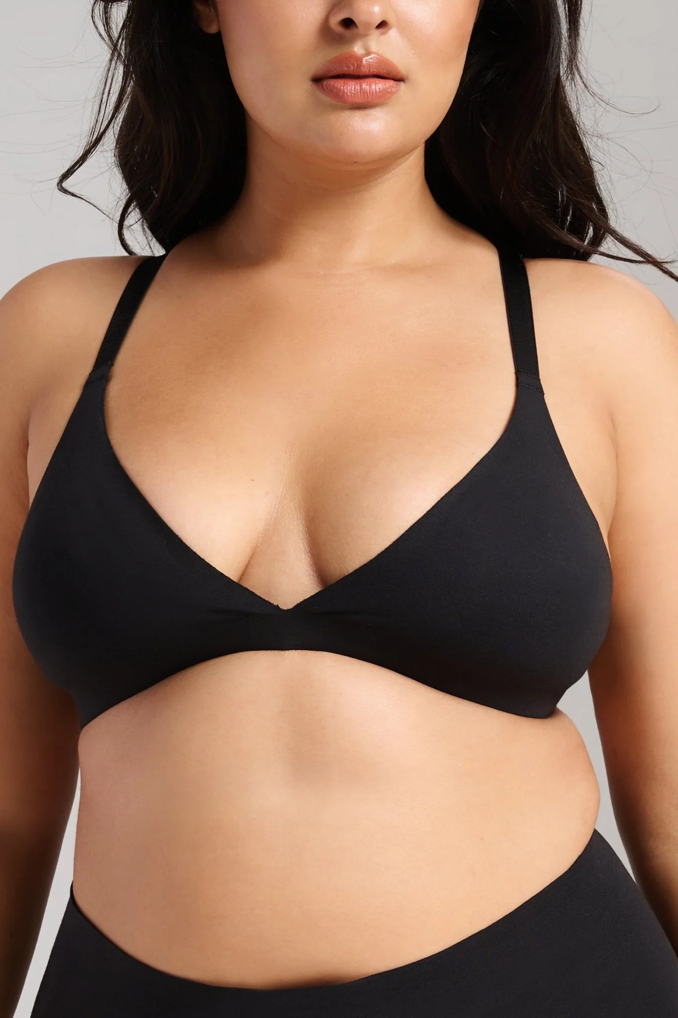 Organic Cotton No-Show Triangle Bra - Image 22