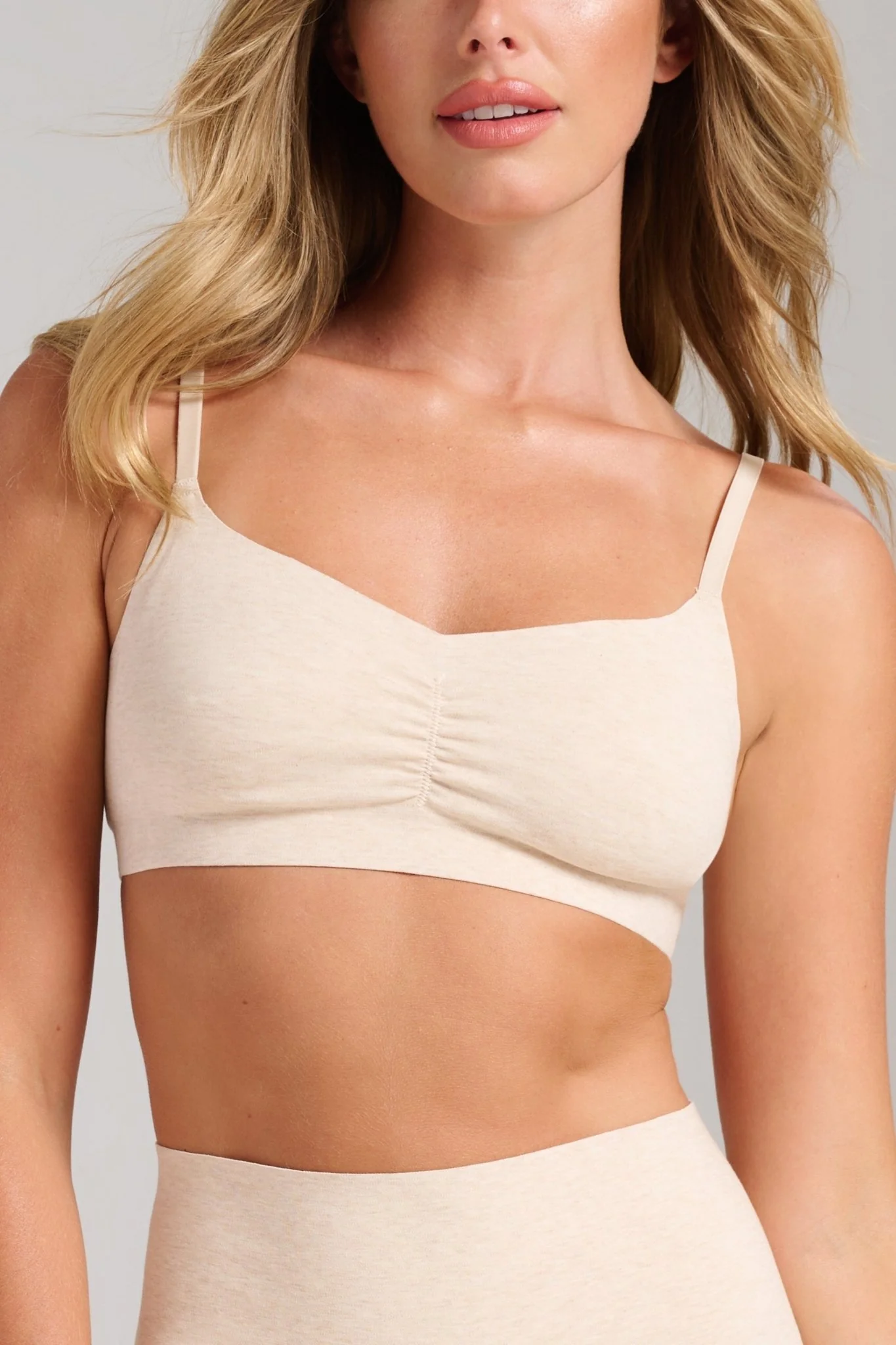 Organic Cotton No-Show V-Scoop Bra - Image 17