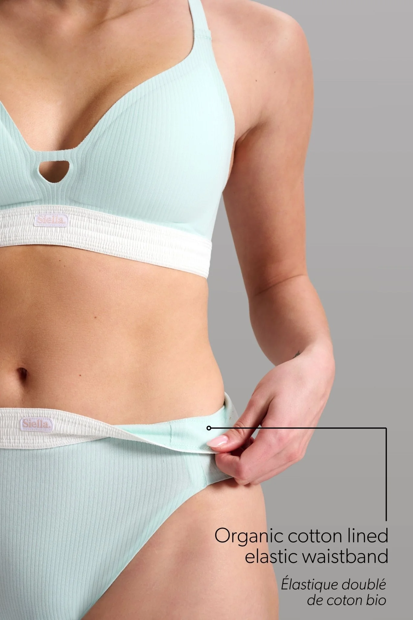 Organic Cotton Rib High Waist Brief - Image 16
