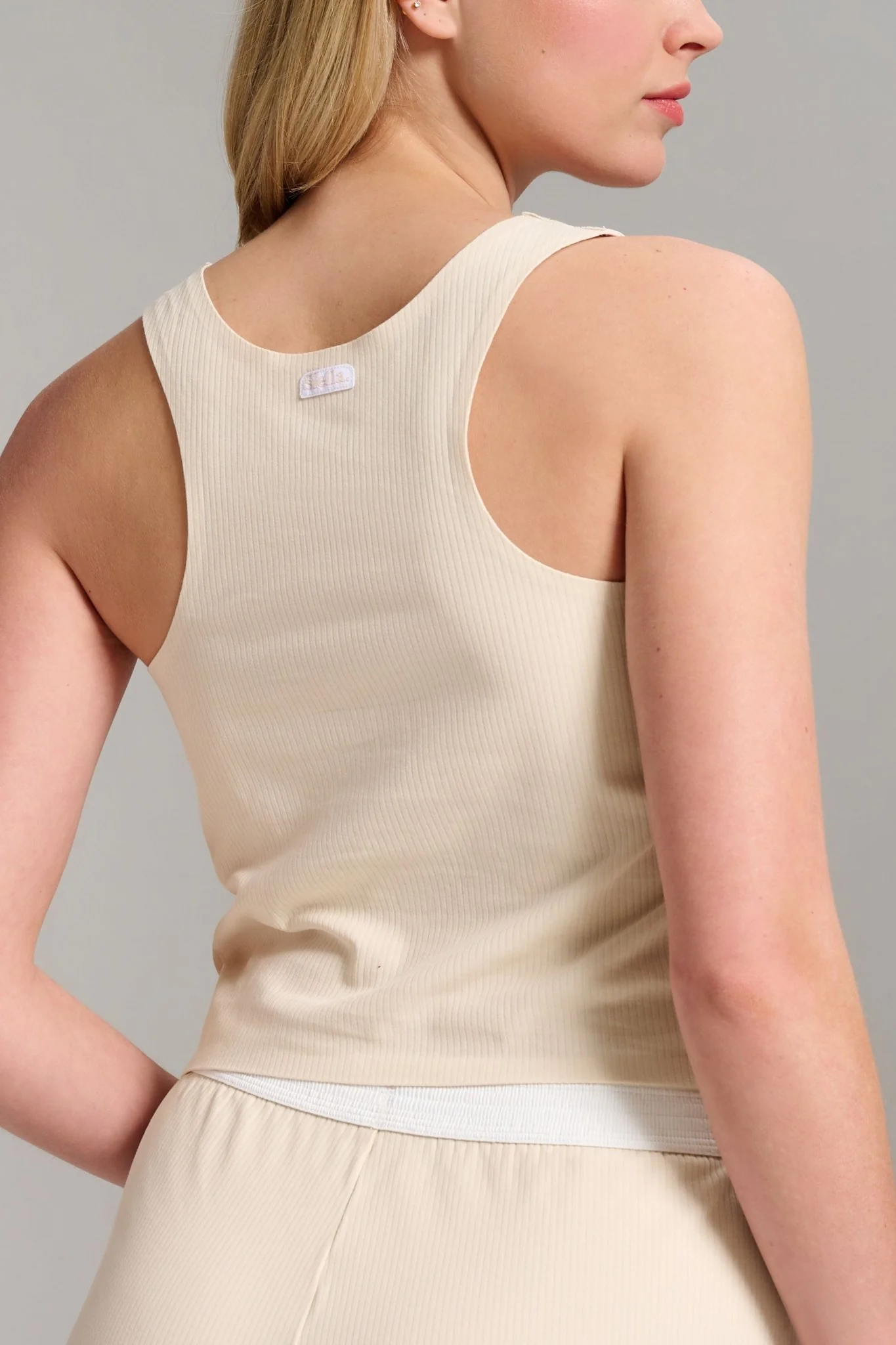 Organic Cotton Rib Tank - Image 11