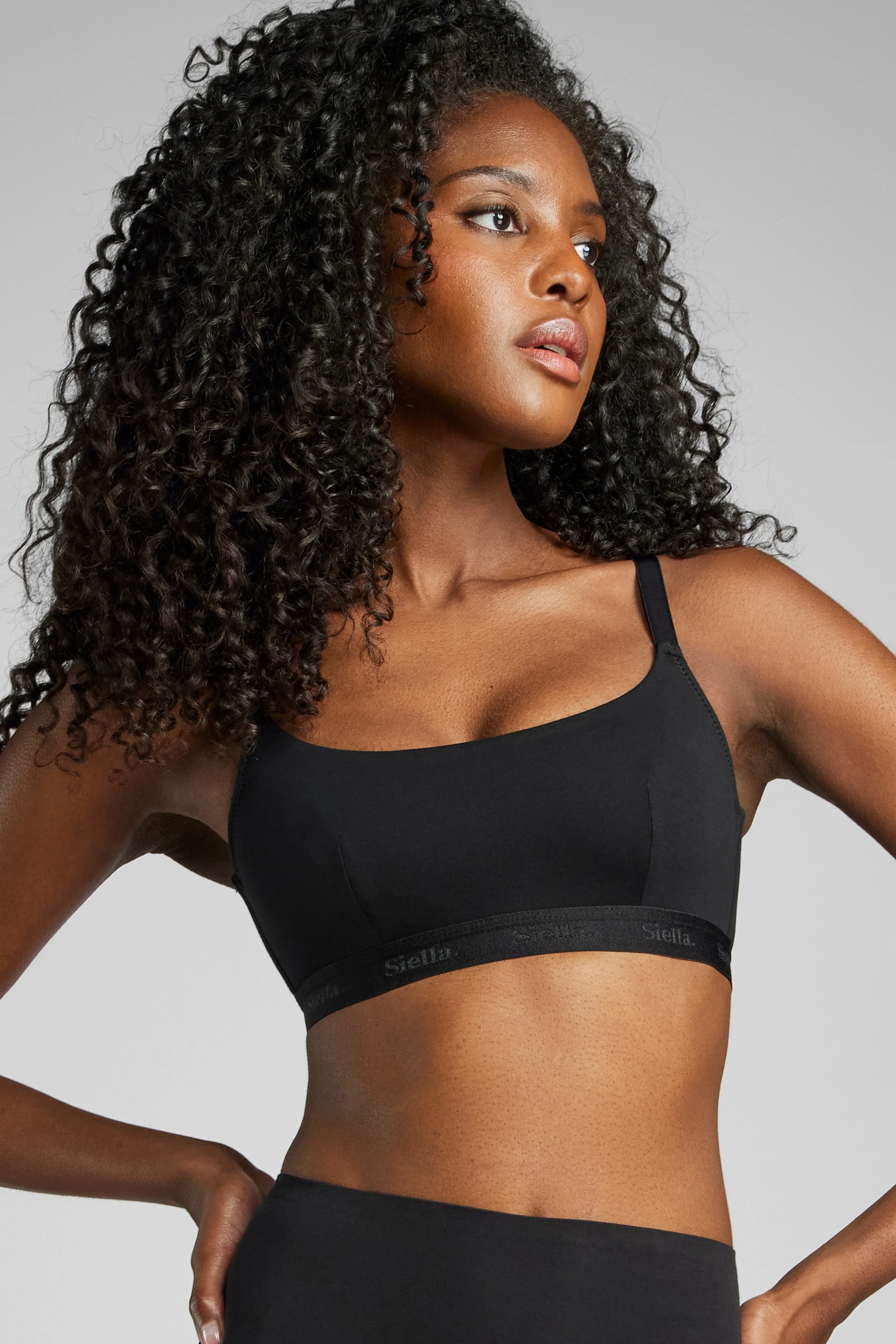 Organic Cotton Scoop Neck Bra - Image 14