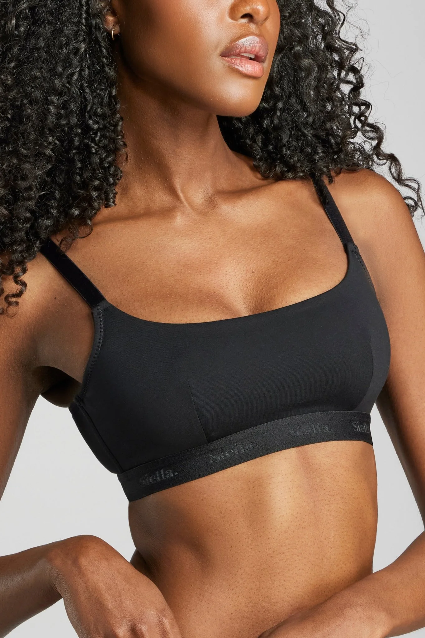 Organic Cotton Scoop Neck Bra - Image 15