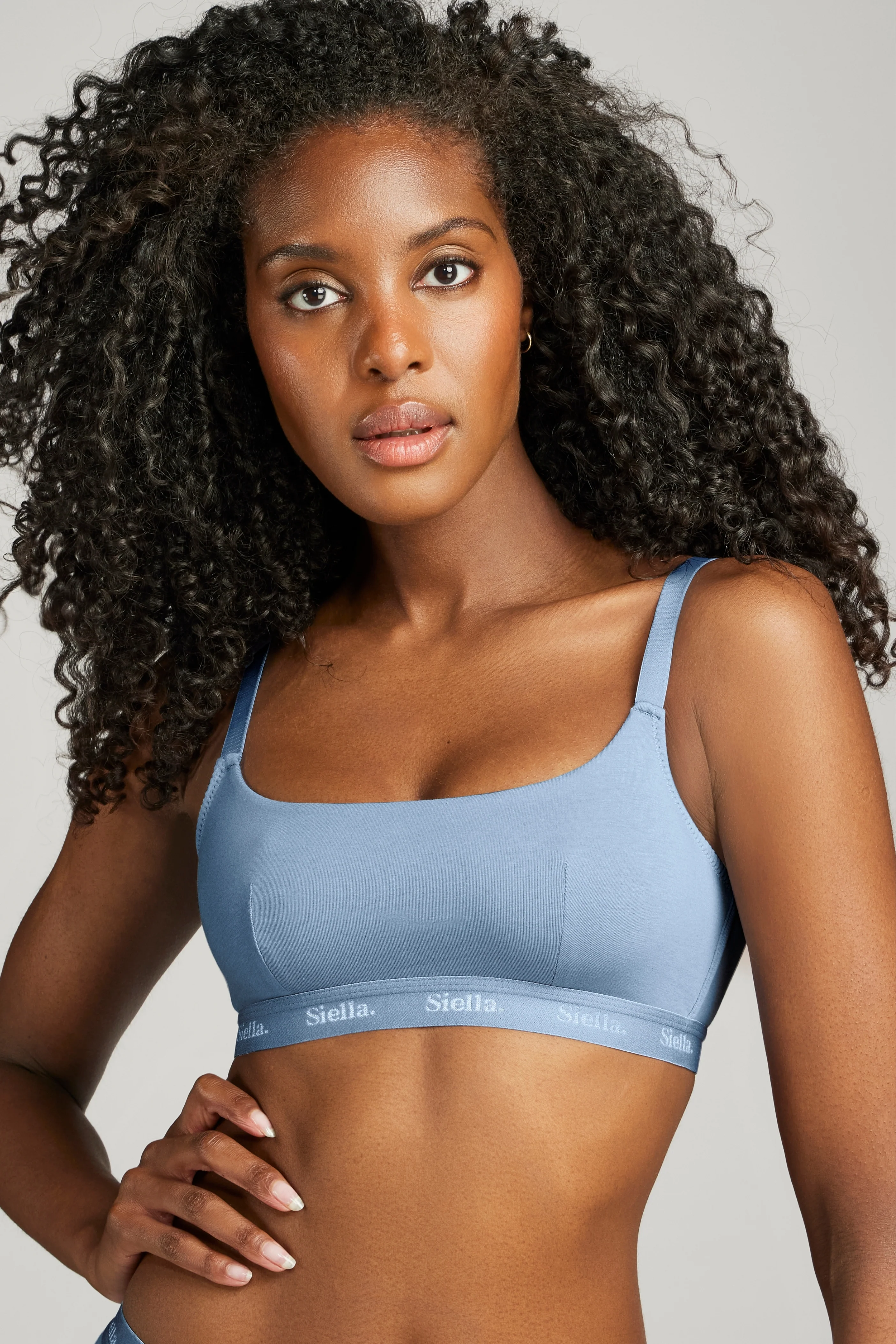 Organic Cotton Scoop Neck Bra - Image 6
