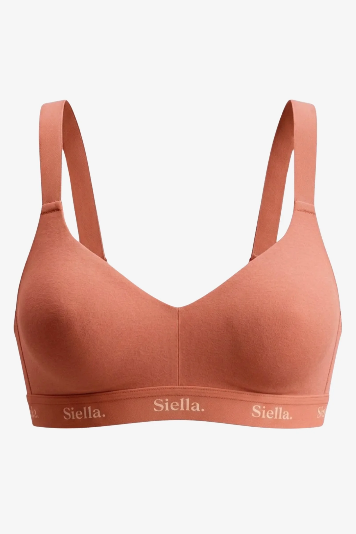 Organic Cotton V-Neck Bra - Image 13