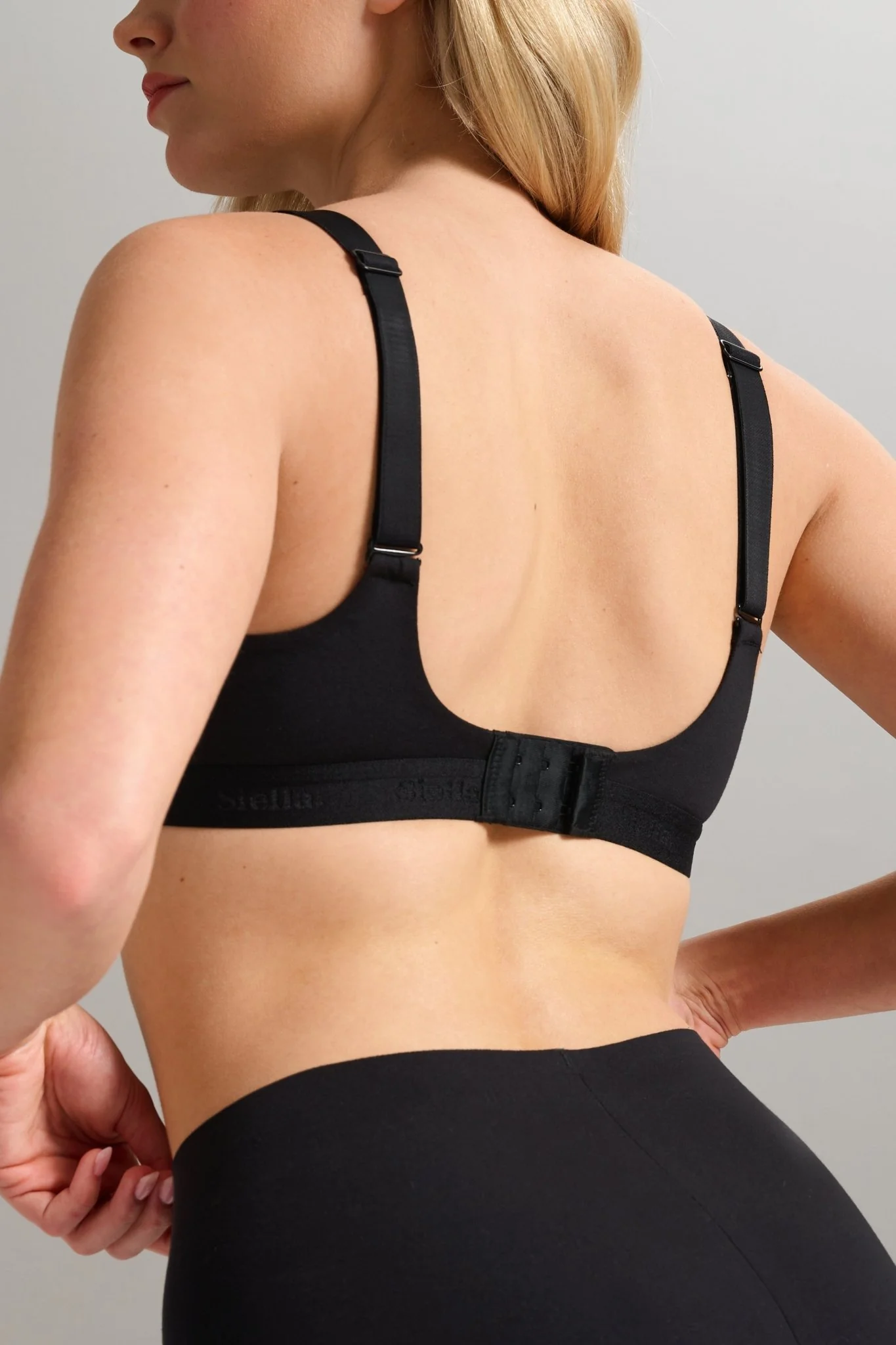 Organic Cotton V-Neck Bra - Image 16