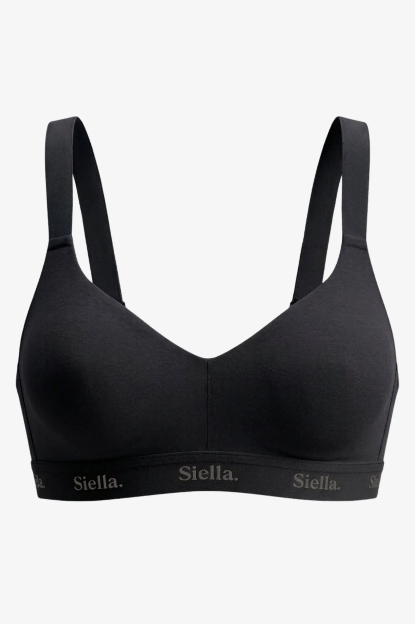Organic Cotton V-Neck Bra - Image 19
