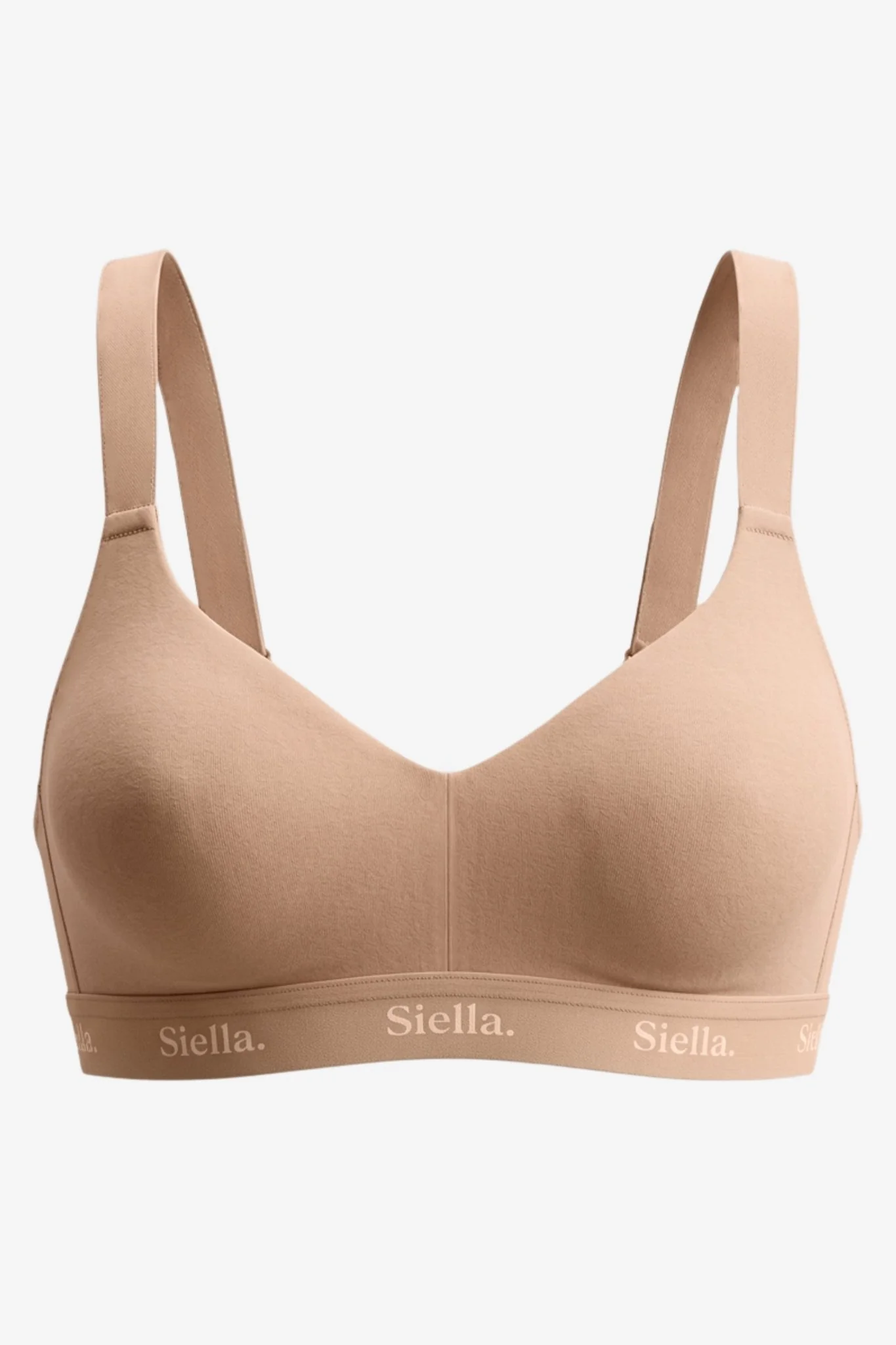 Organic Cotton V-Neck Bra - Image 7