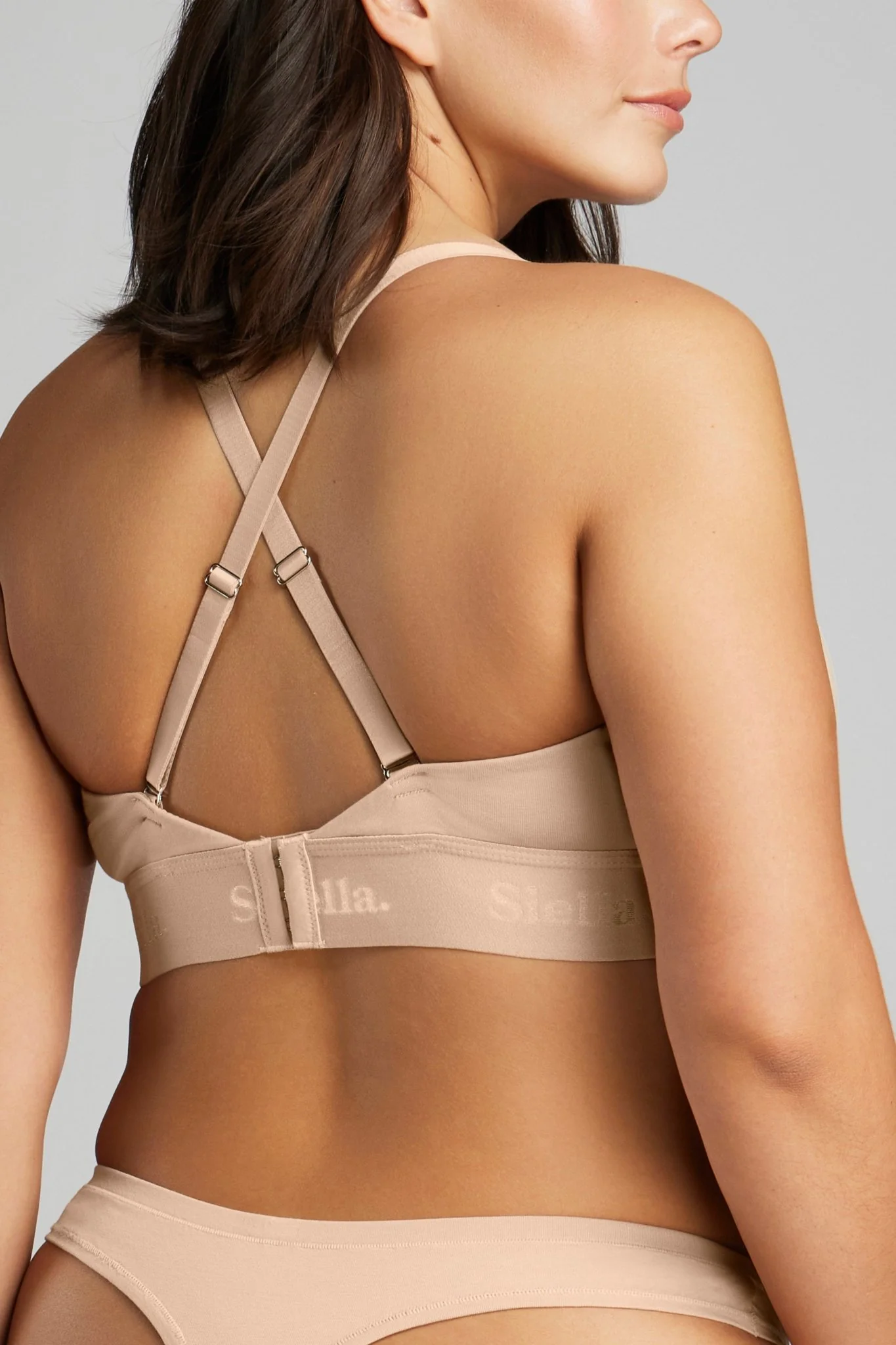 Organic Cotton Triangle Padded Bra - Image 4
