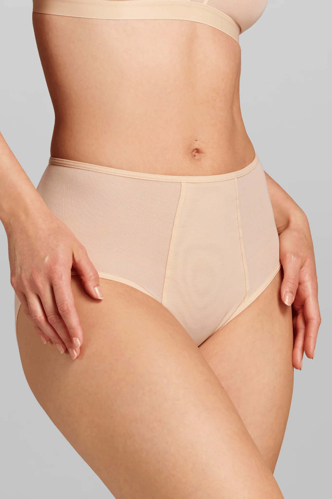 Power Mesh High Waist Brief - Image 11