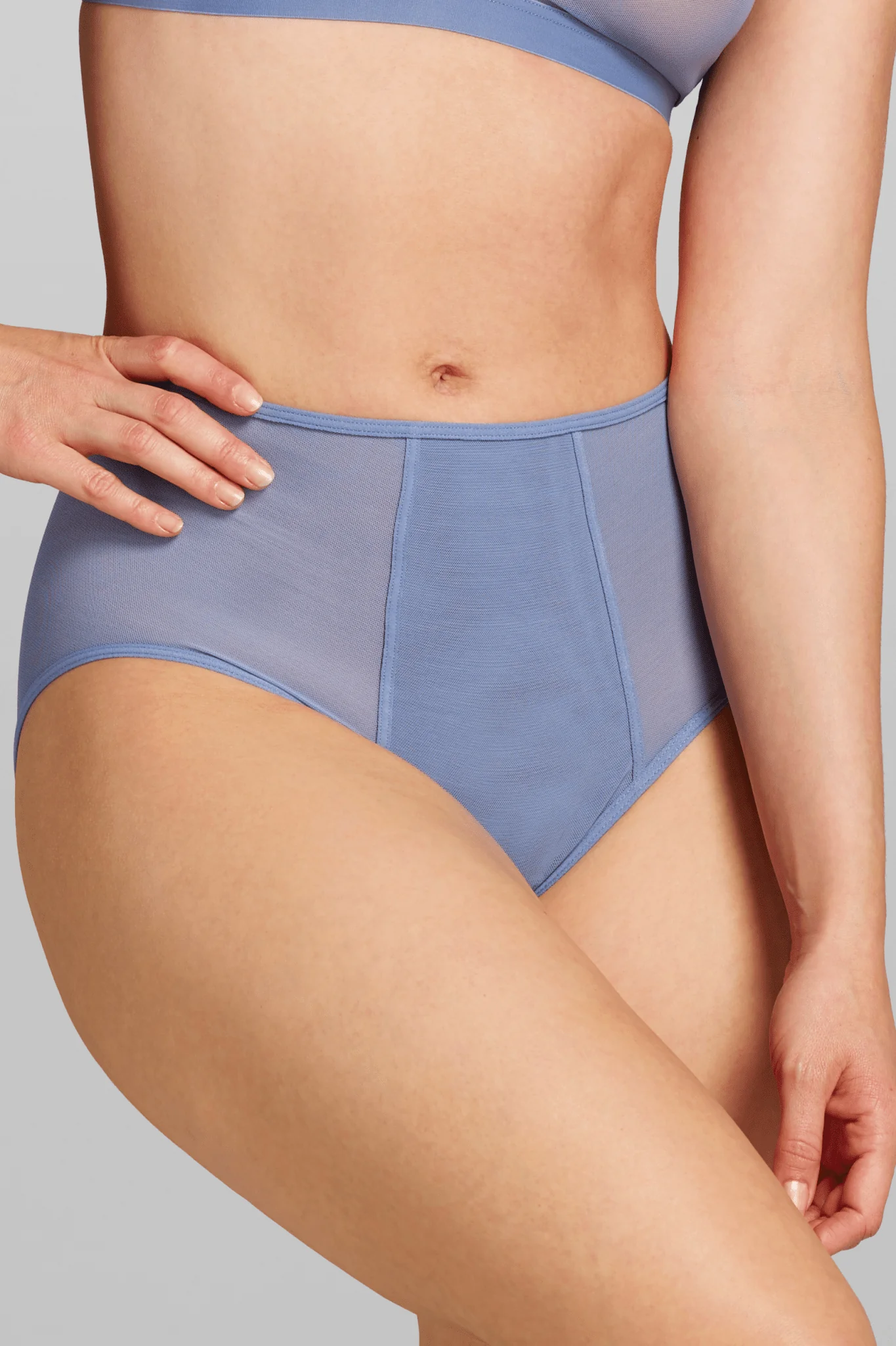 Power Mesh High Waist Brief - Image 3