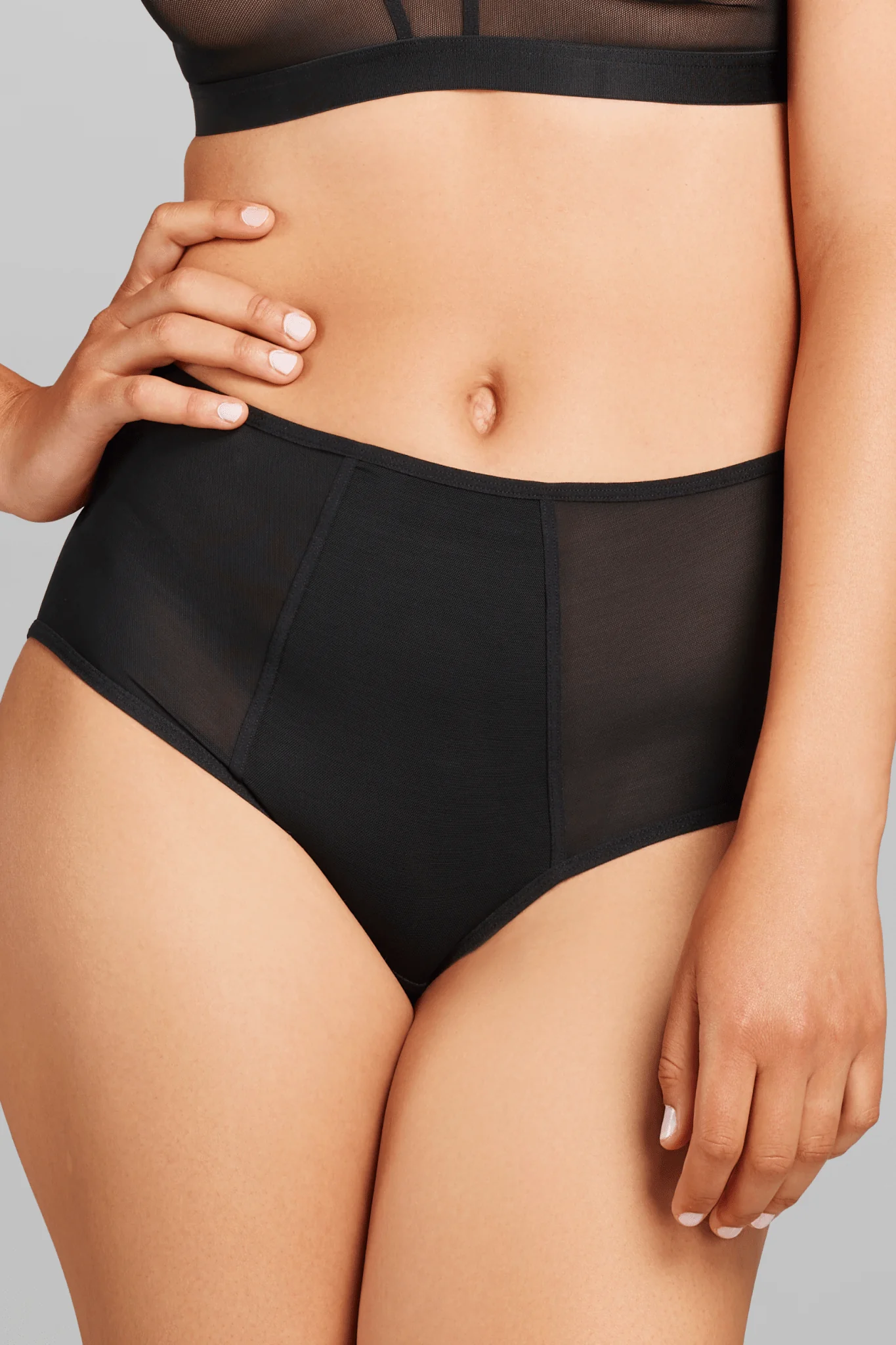 Power Mesh High Waist Brief - Image 8