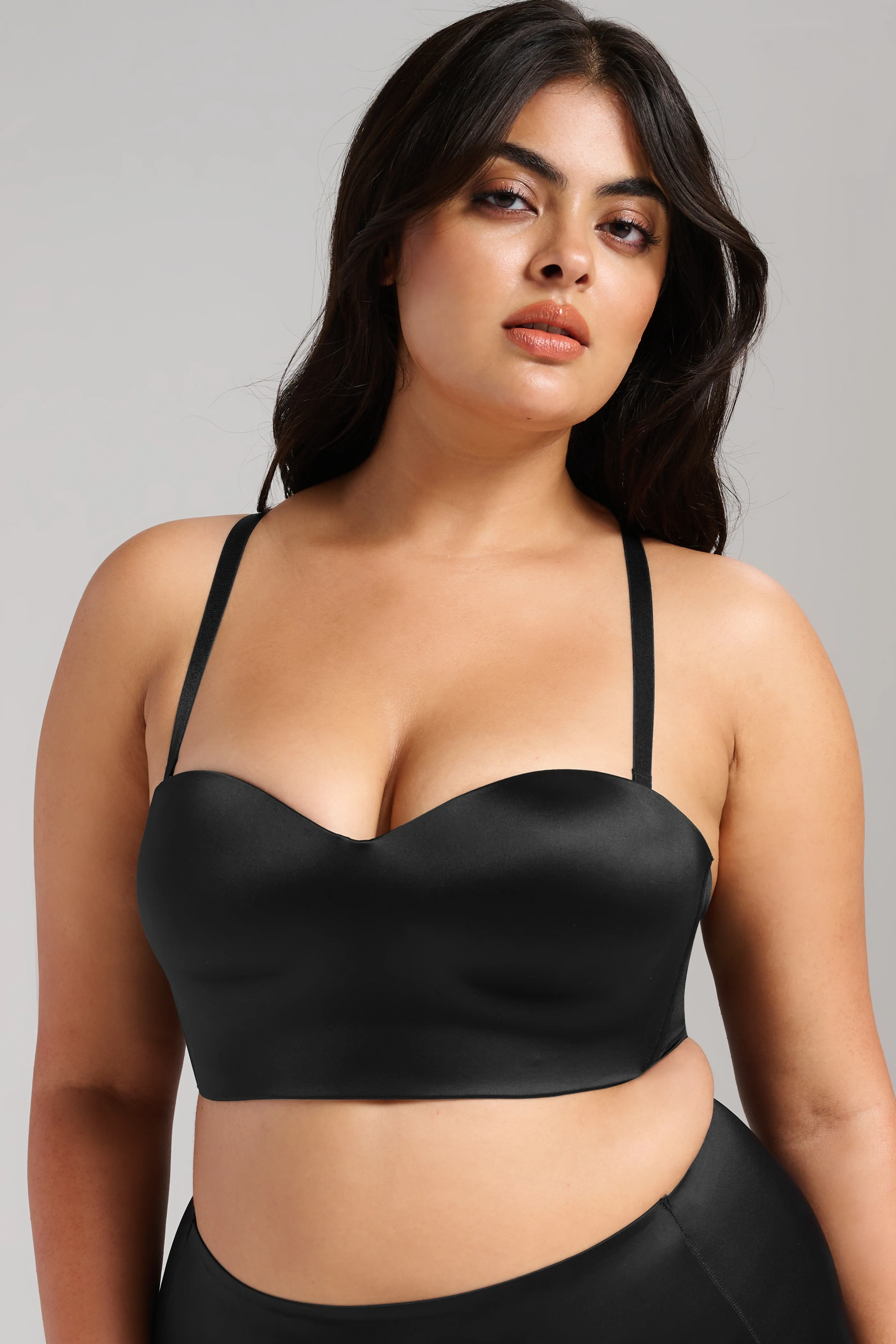Smooth Satin Foam Bustier - Image 12