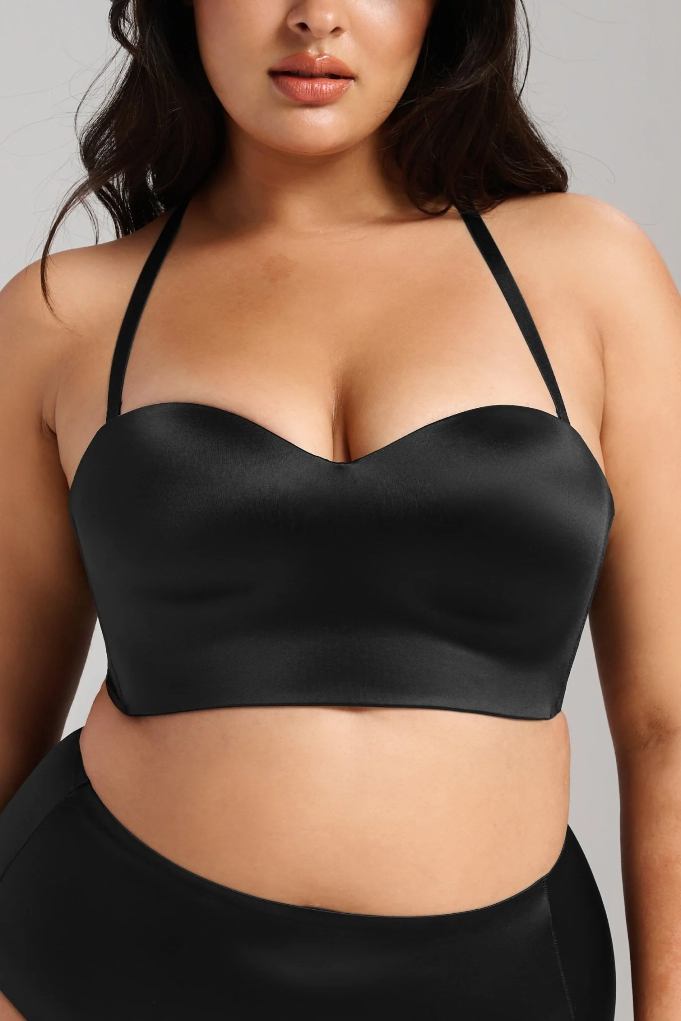 Smooth Satin Foam Bustier - Image 13