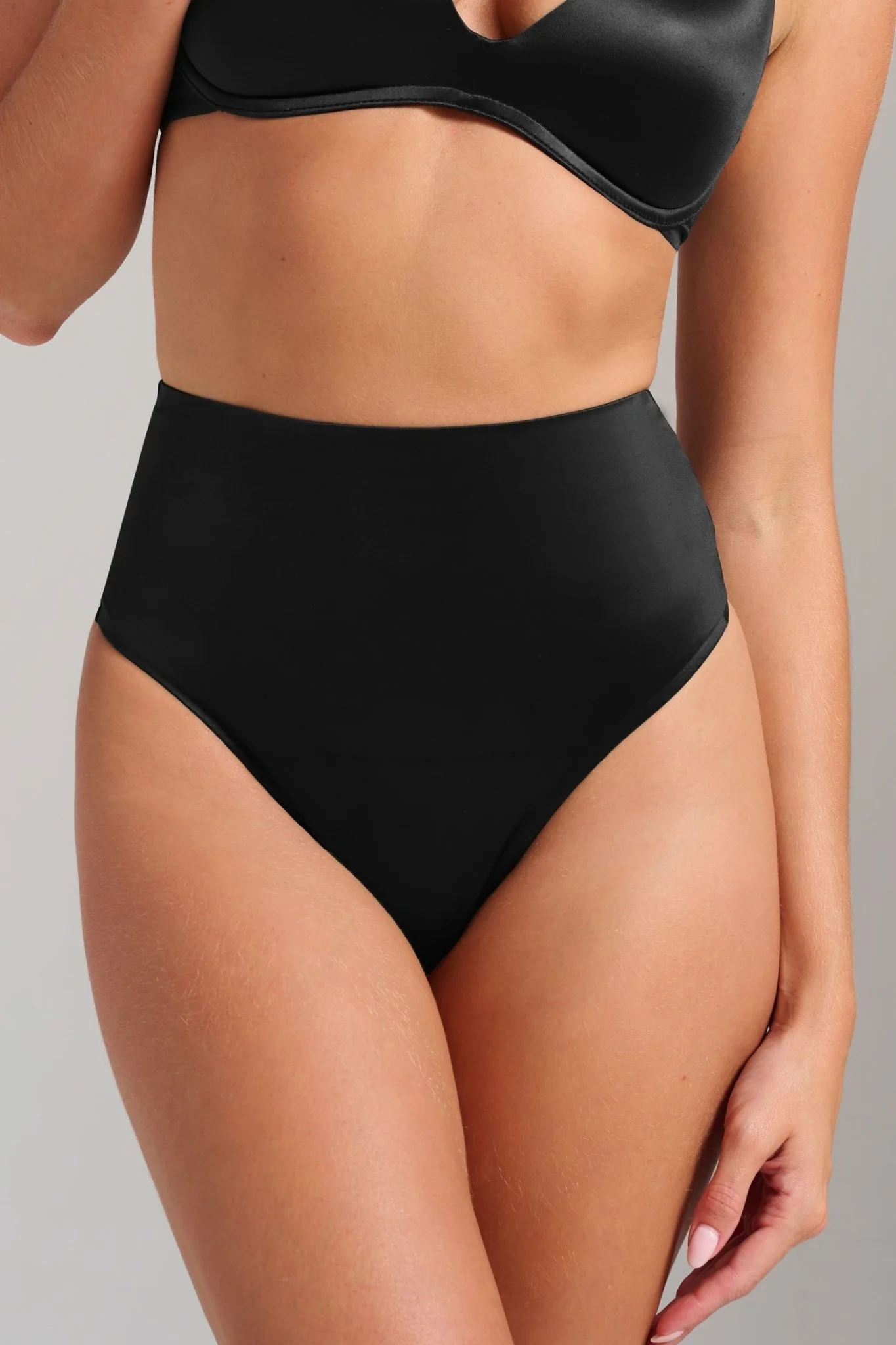 Smooth Satin Thong - Image 9